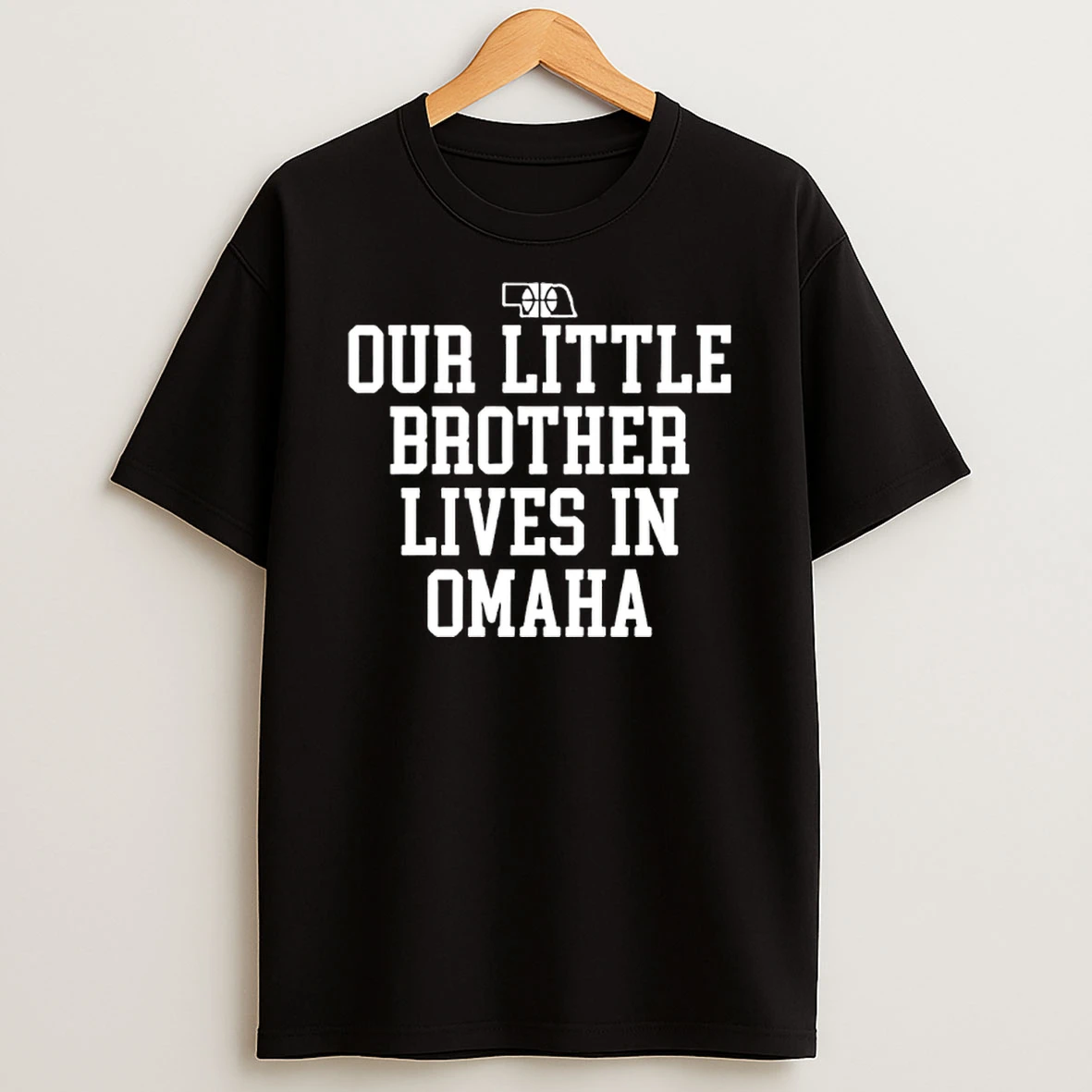 Nebraska Basketball Out Little Brother Lives In Omaha T Shirt
