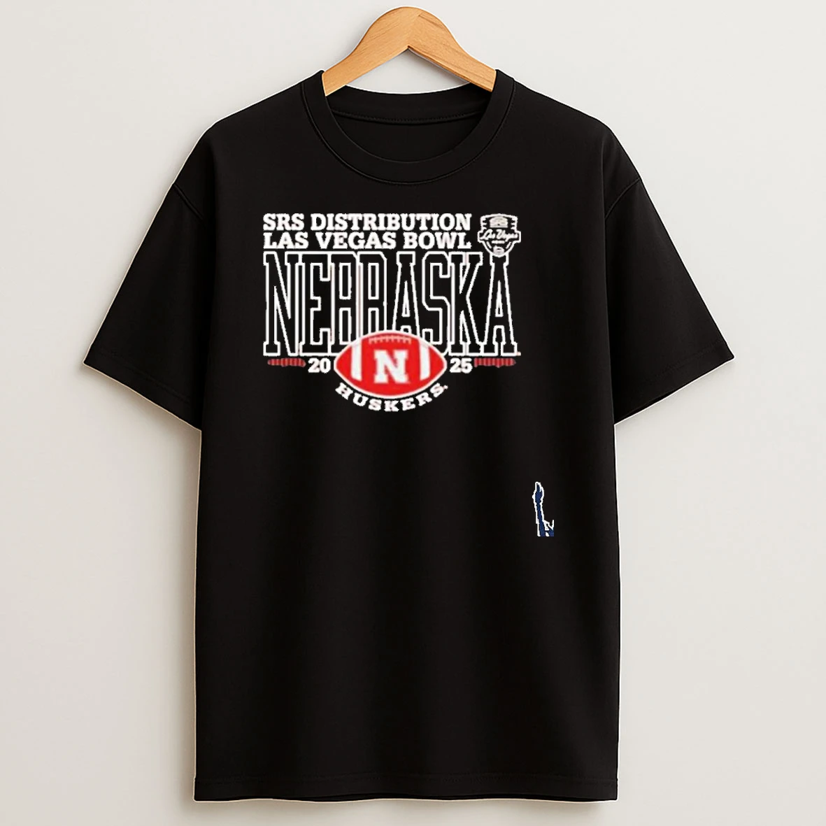 Nebraska Cornhuskers 2025 Las Vegas Bowl Logo T Shirt