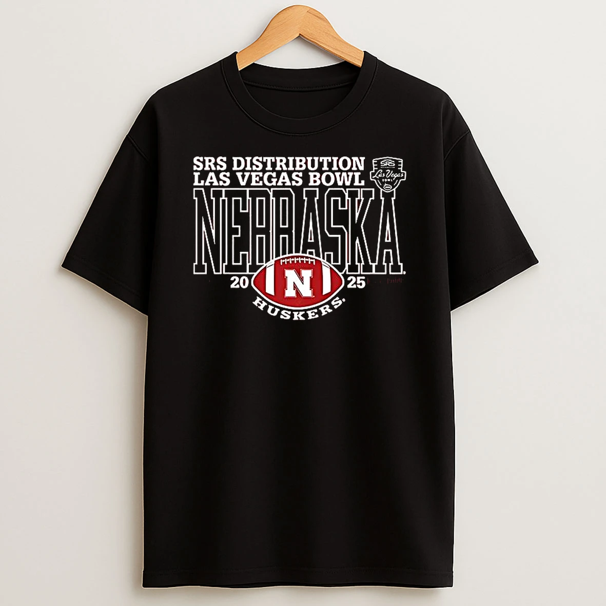 Nebraska Cornhuskers 2025 Las Vegas Bowl T Shirt
