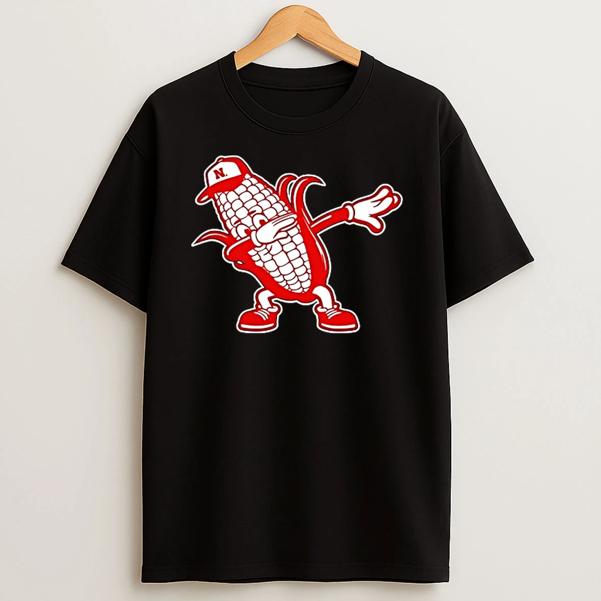 Nebraska Cornhuskers Corn Dabbing T Shirt