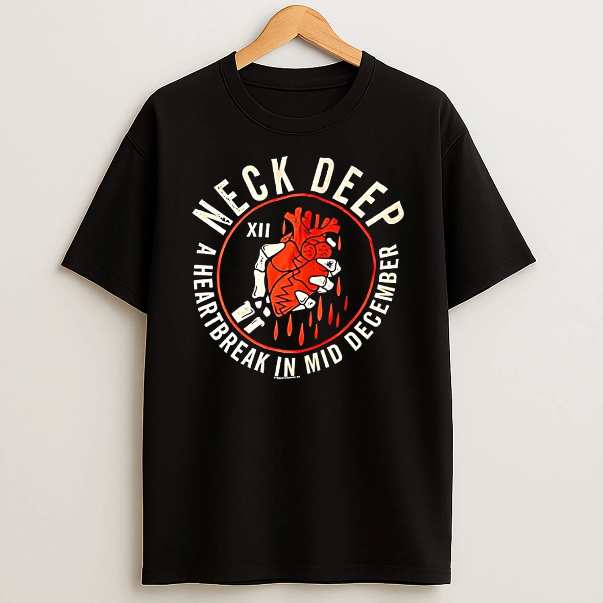 Neck Deep A Heartbreak In Mid December Band T Shirt