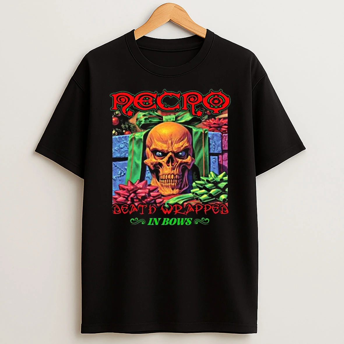 Necro Death Wrapped In Bows T Shirt