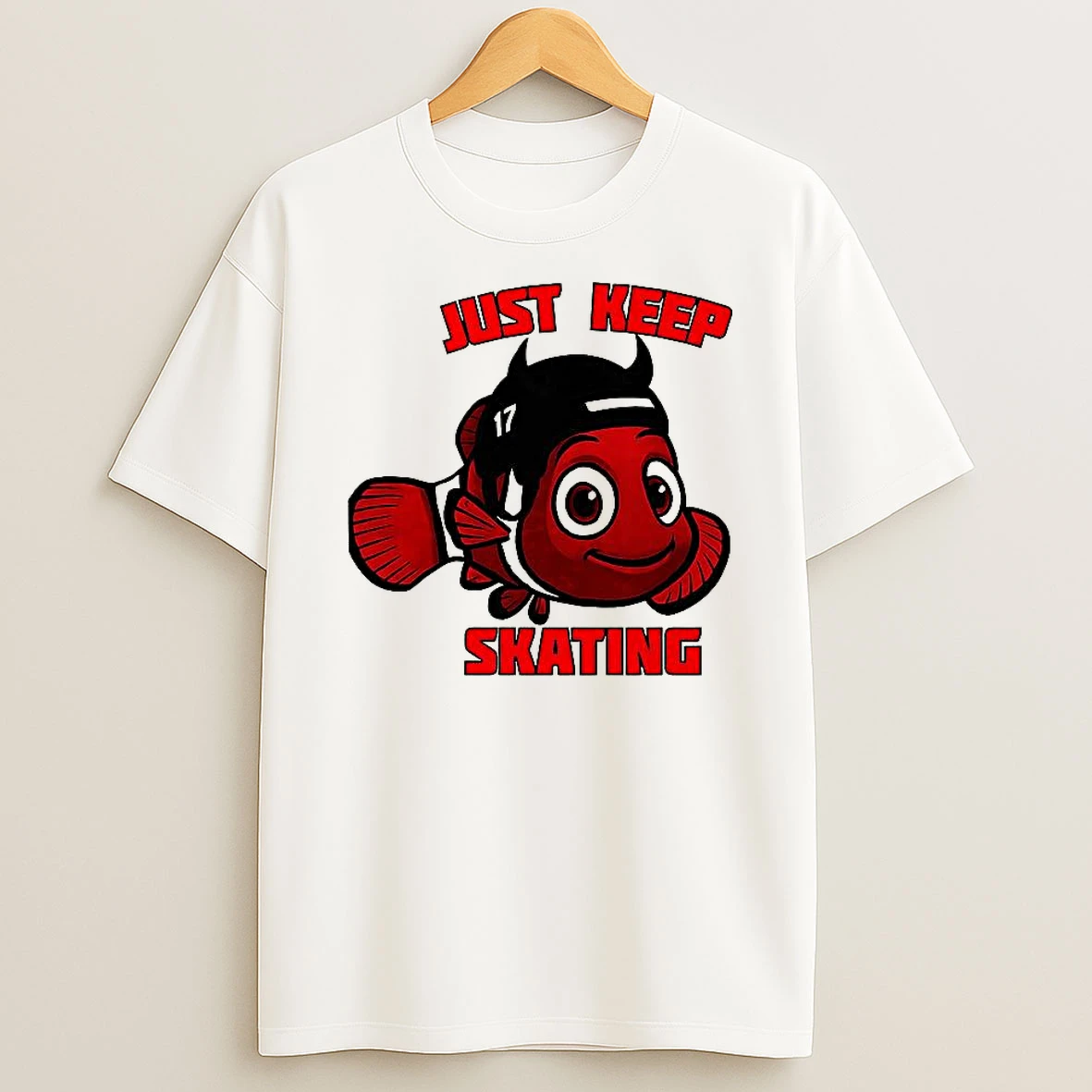 Nemo Just Keep Skating New Jersey Devils T Shirt