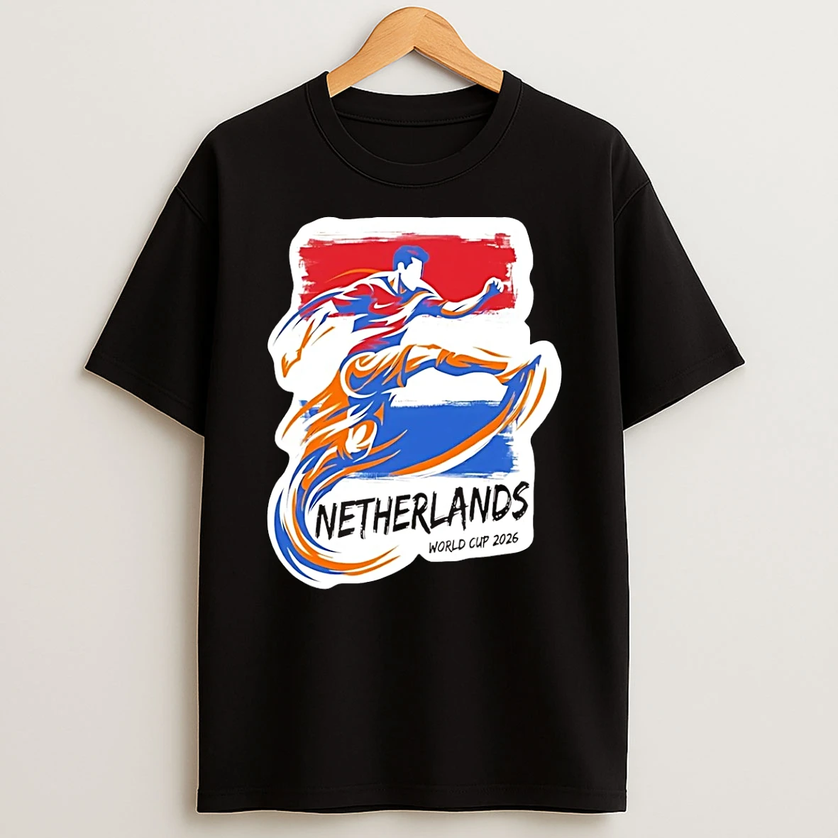 Netherlands World Cup 2026 Football Player T Shirt