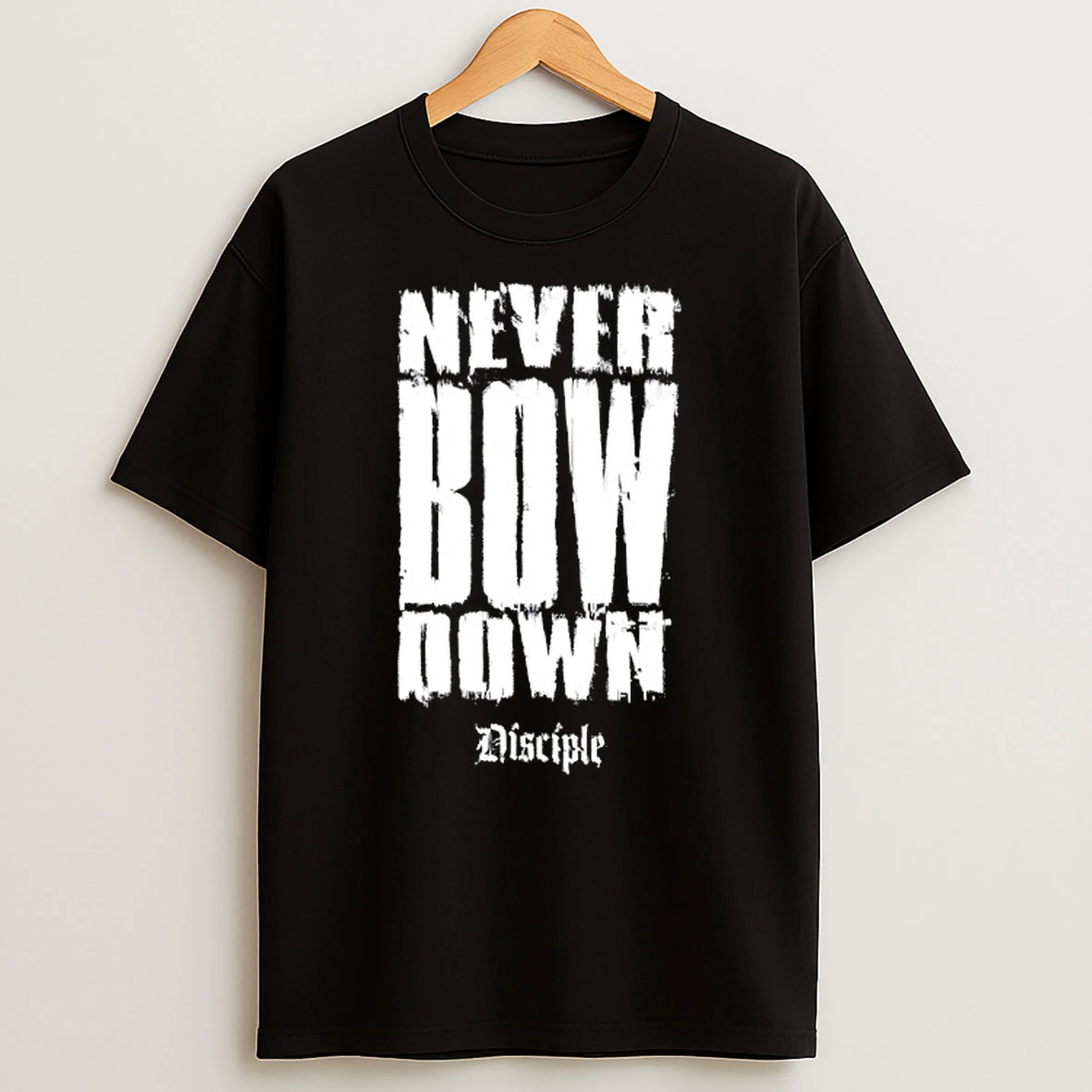 Never Bow Down Disciple Us Tour 2026 T Shirt