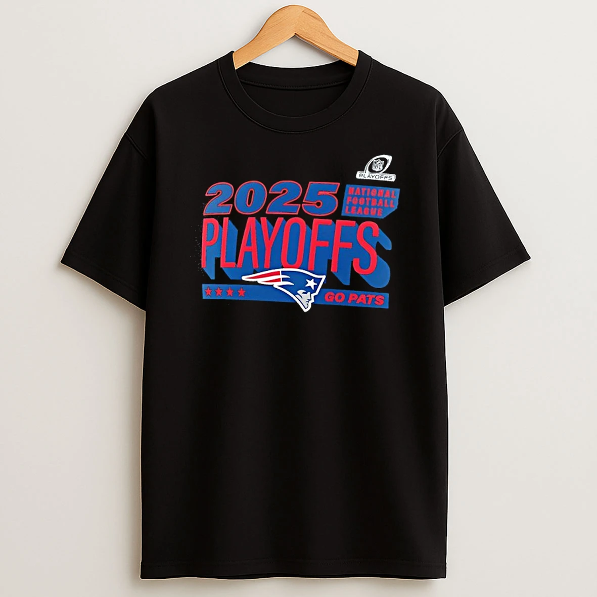 New England Patriots 2025 Nfl Playoffs Ready T Shirt