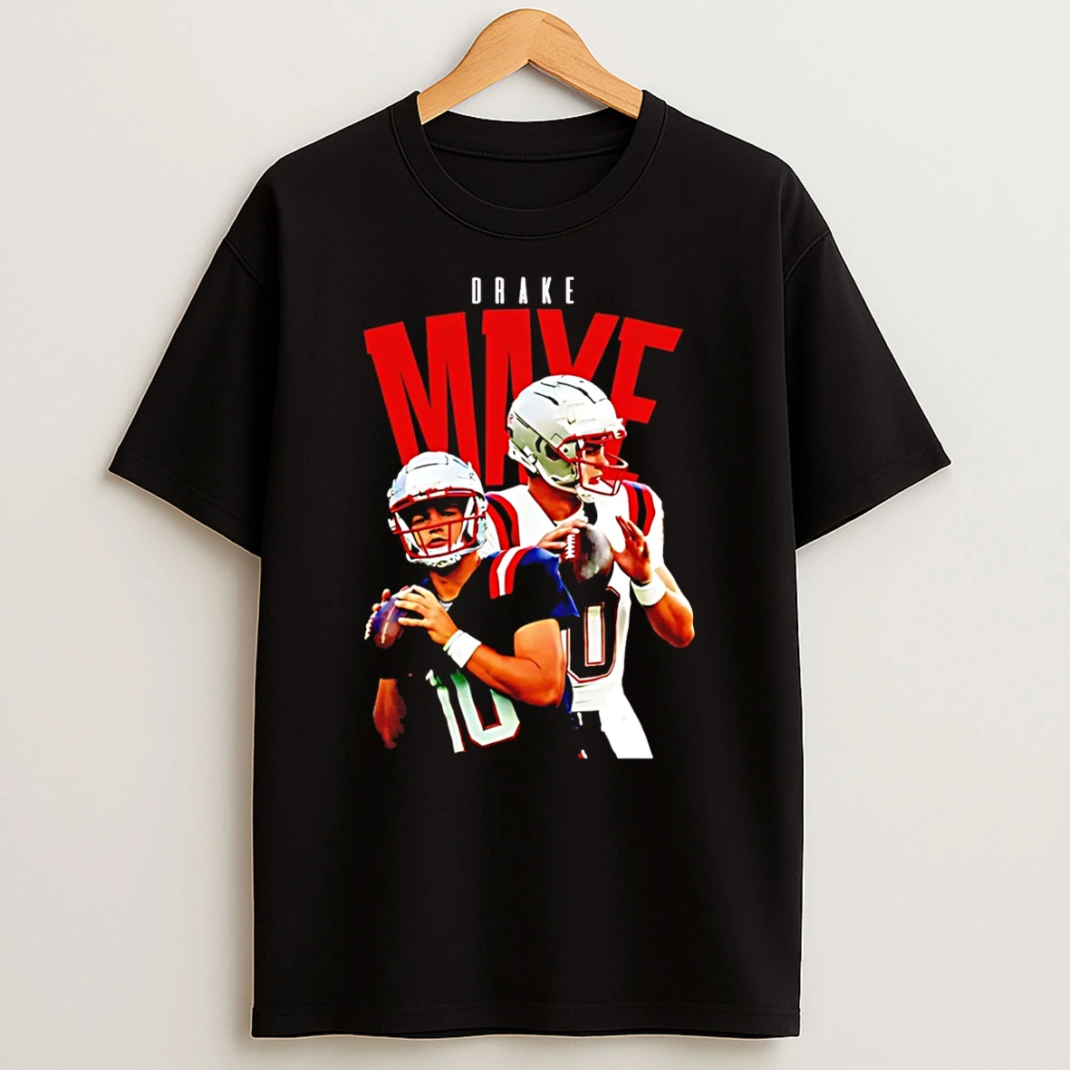 New England Patriots Drake Maye Graphic T Shirt