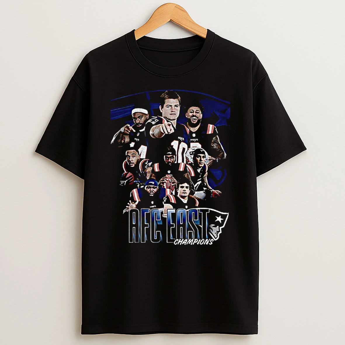 New England Patriots Football 2025 Afc East Champions Been There Won That T Shirt
