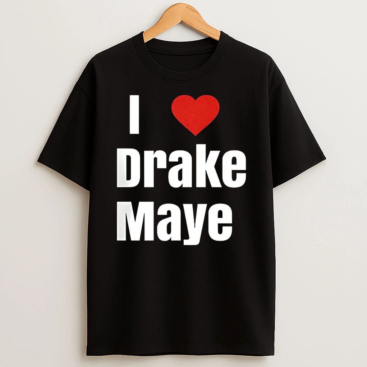 New England Patriots I Love Drake Maye Heart Football Lover T Shirt
