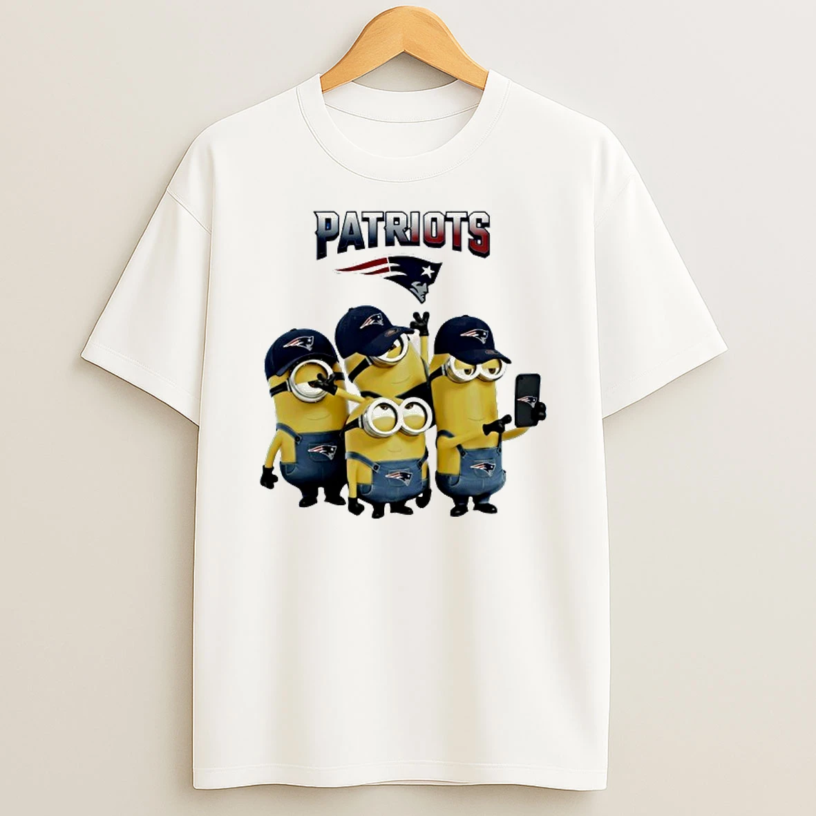 New England Patriots Minions Nfl Football T Shirt