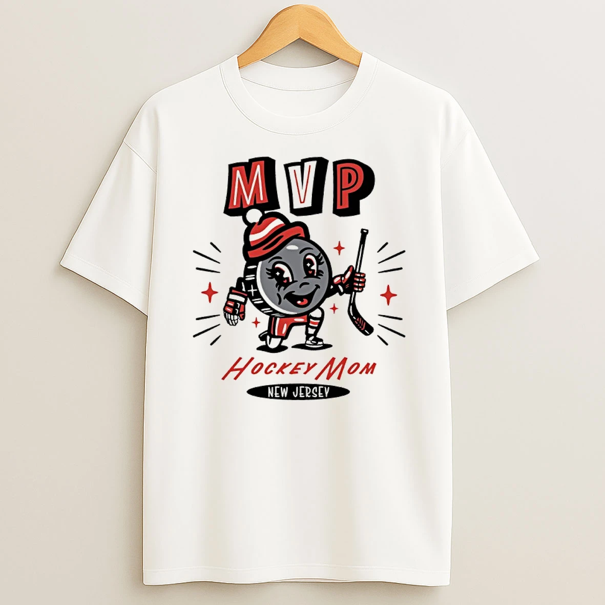 New Jersey Devils Mvp 2025 Hockey Mom T Shirt