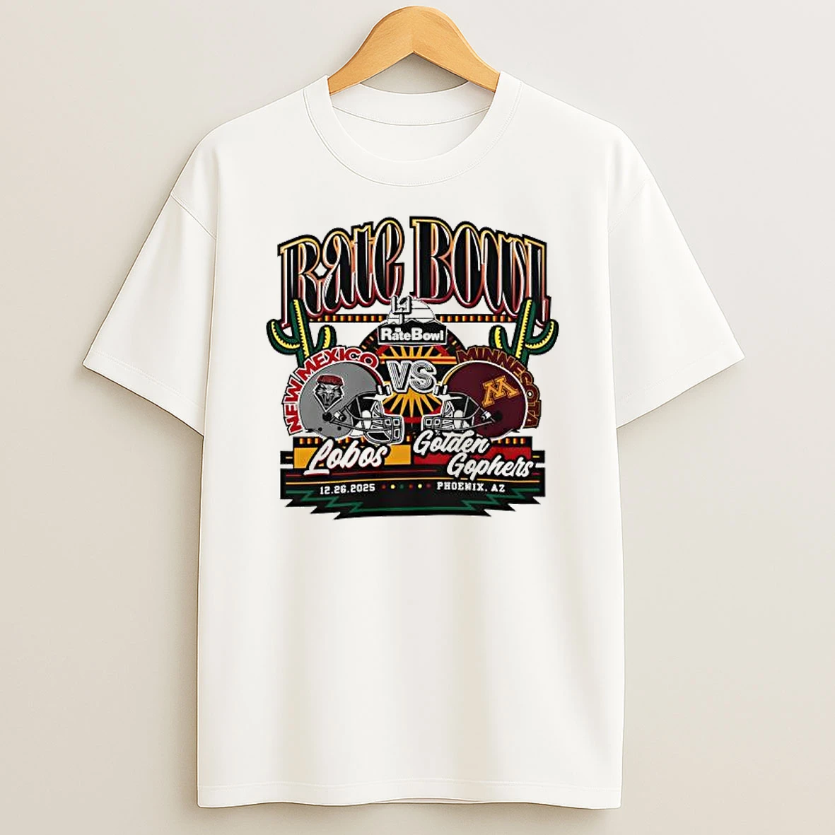 New Mexico Lobos Vs Minnesota Golden Gophers Party On Matchup T Shirt