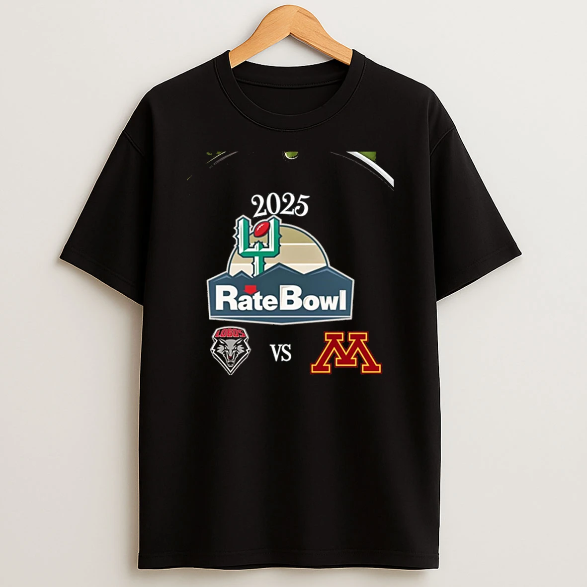 New Mexico Lobos Vs Minnesota Golden Gophers 2025 Rate Bowl Chriast T Shirt