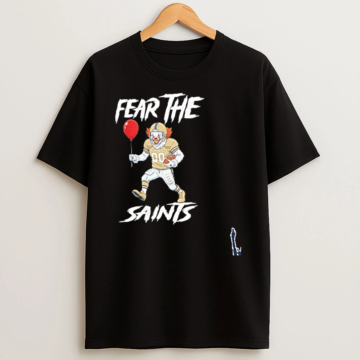 New Orleans Saints Logo Fear The Pennywise T Shirt