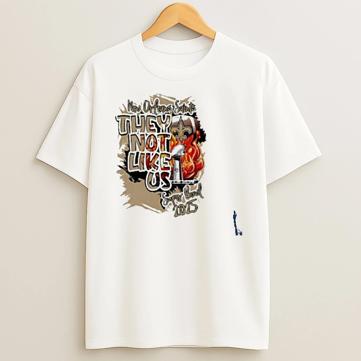 New Orleans Saints They Not Like Us Super Bowl 2025 T Shirt