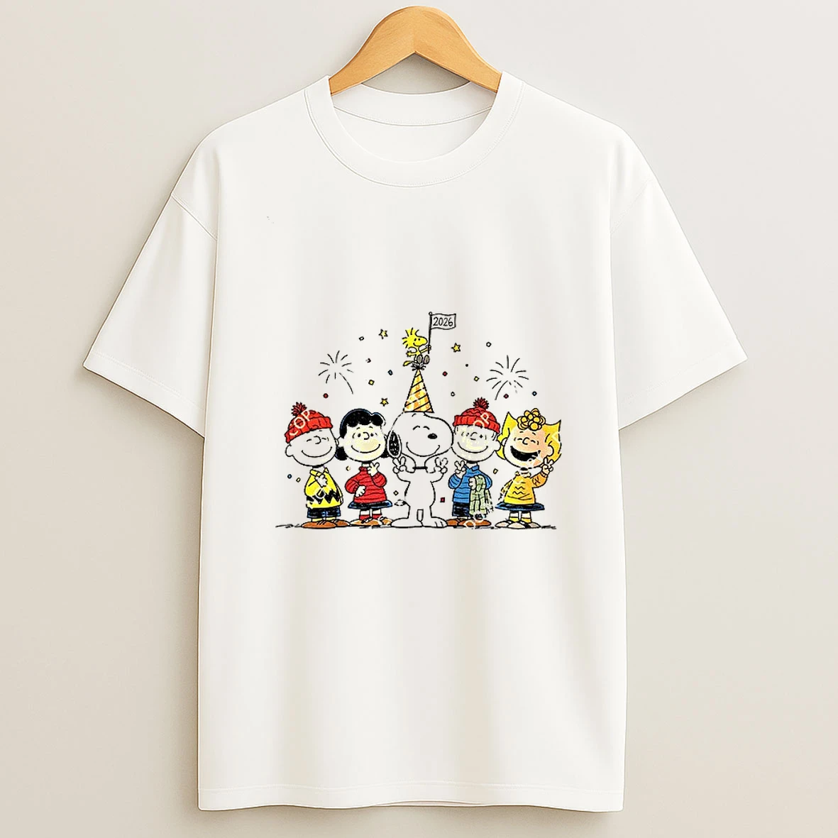 New Year 2026 Snoopy And Peanuts T Shirt