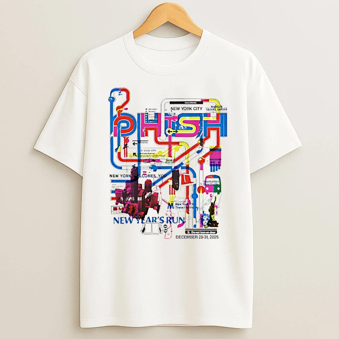New Years Run Phish December 28 31 2025 Concert T Shirt