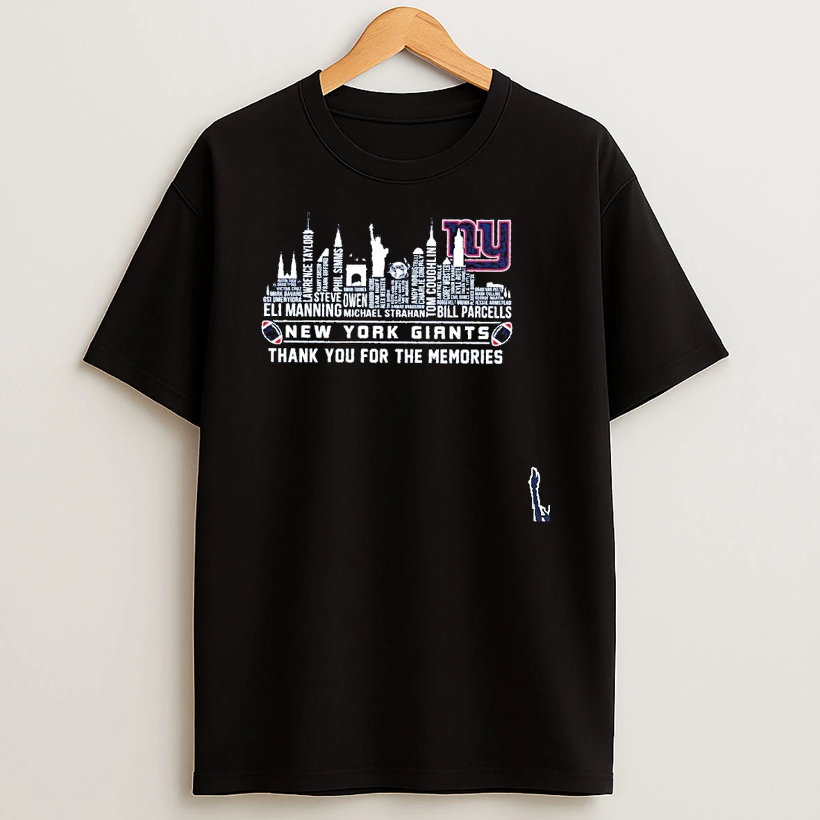 New York Giants City Thank You For The Memories T Shirt