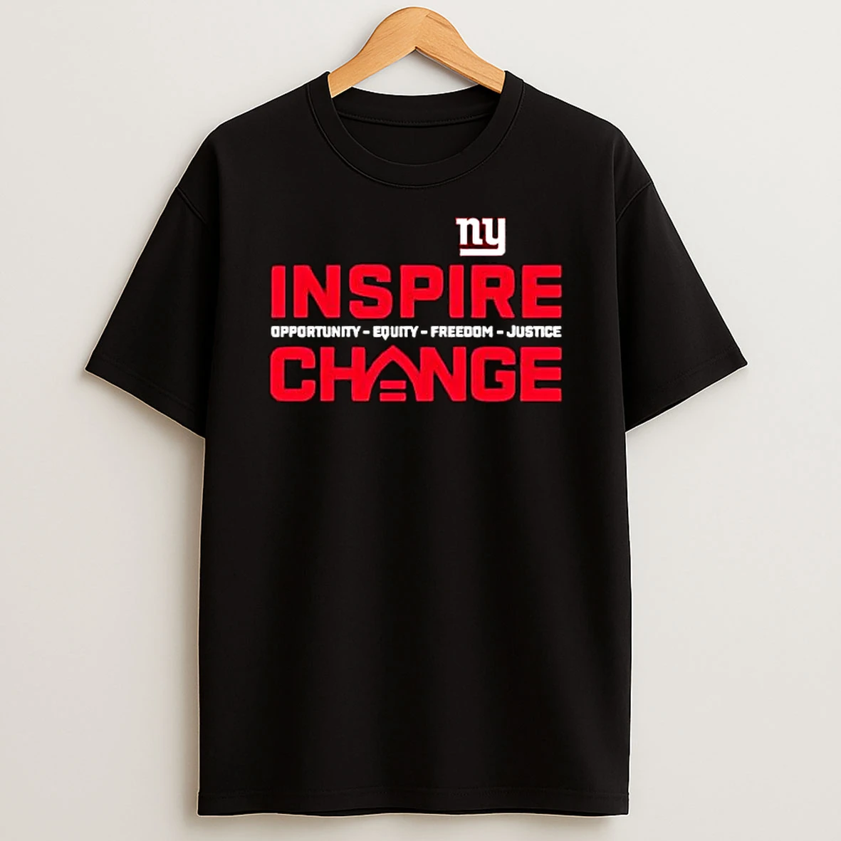 New York Giants Inspire Change 2025 T Shirt