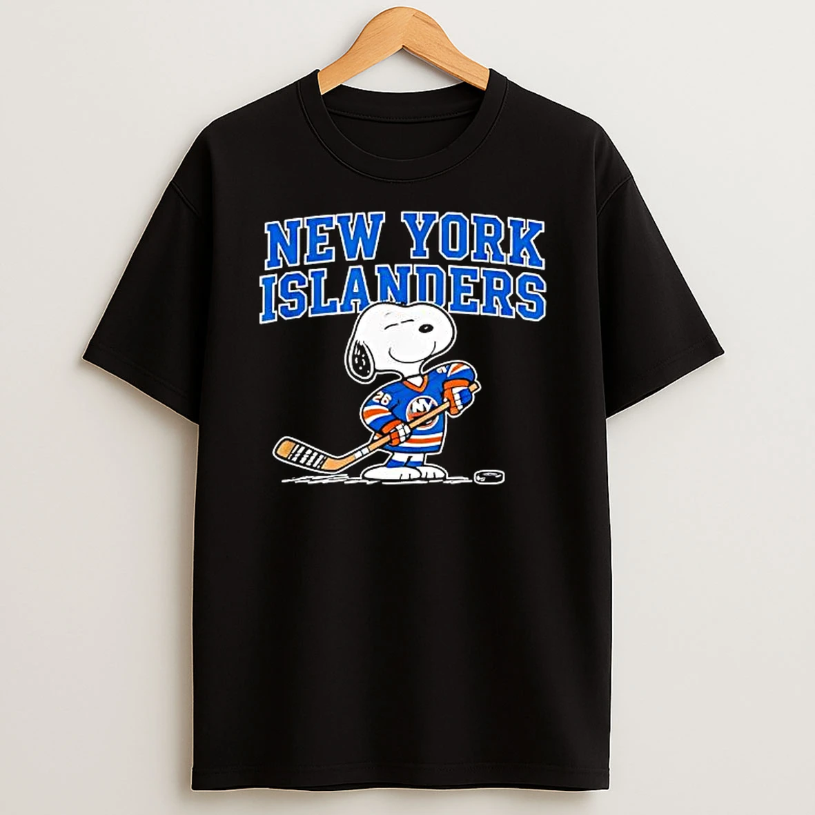 New York Islanders Snoopy Peanuts 2026 T Shirt