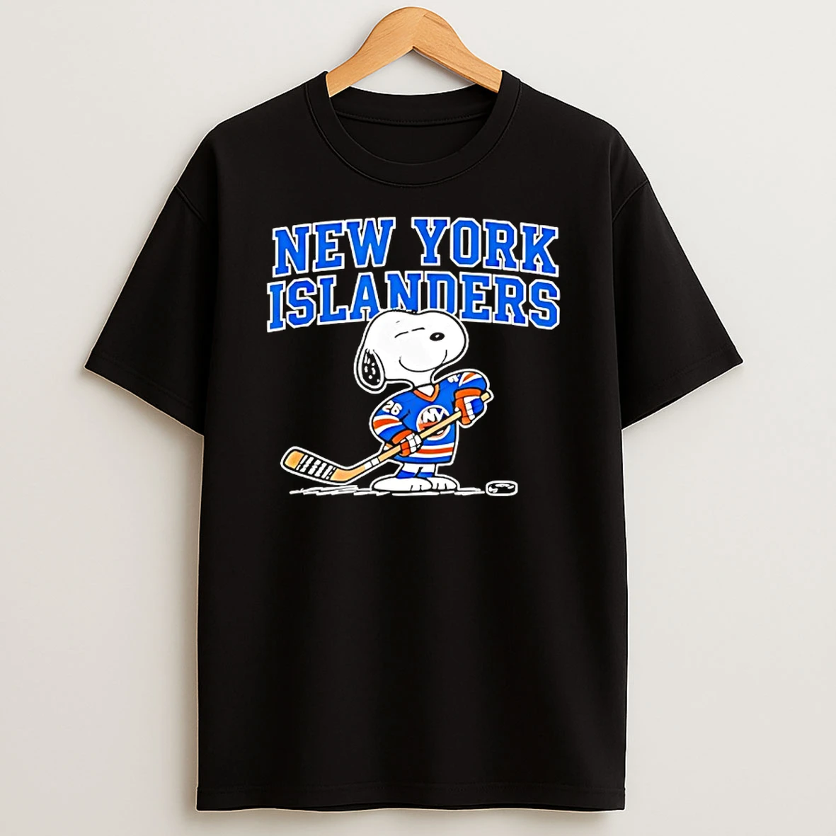 New York Islanders Hockey Snoopy Peanuts 2026 T Shirt