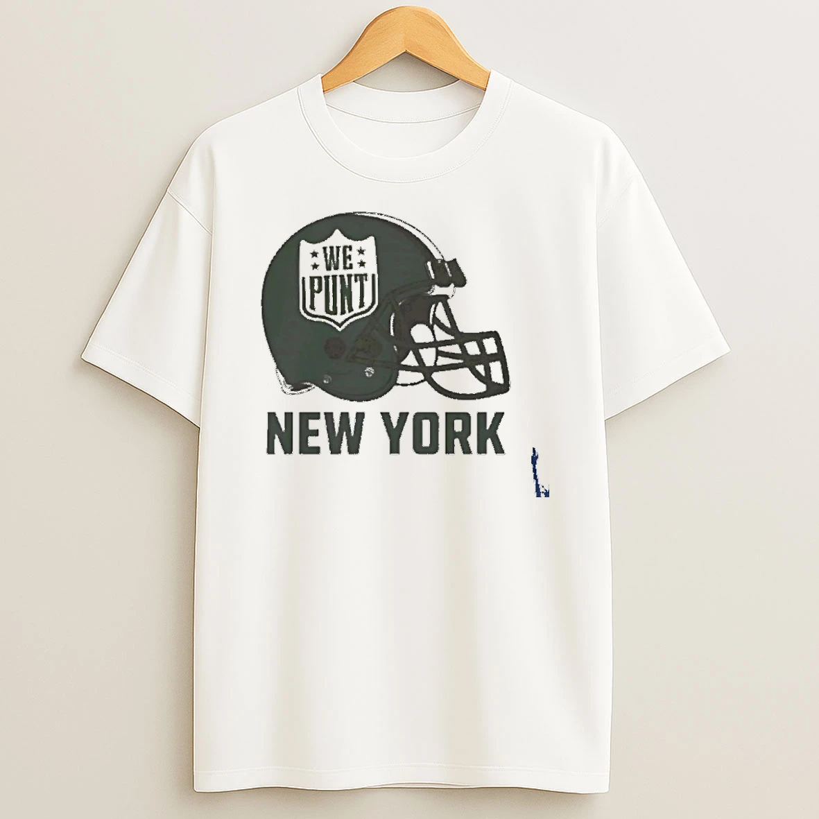 New York Jets Helmet We Punt T Shirt