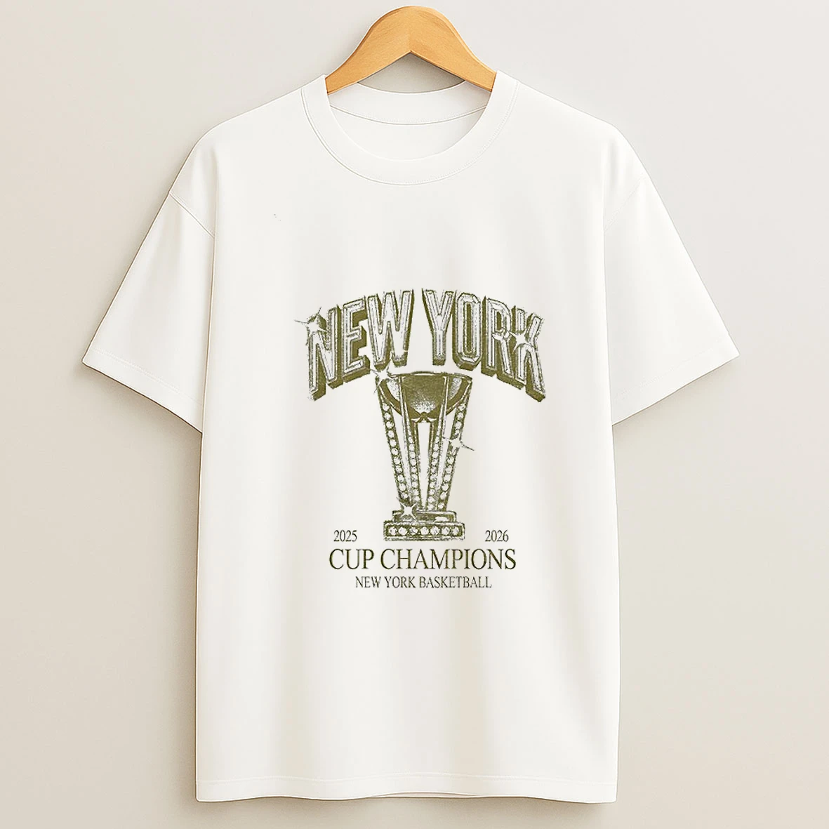 New York Knicks Basketball Cup Champions Nba Cup Final 2025 2026 T Shirt