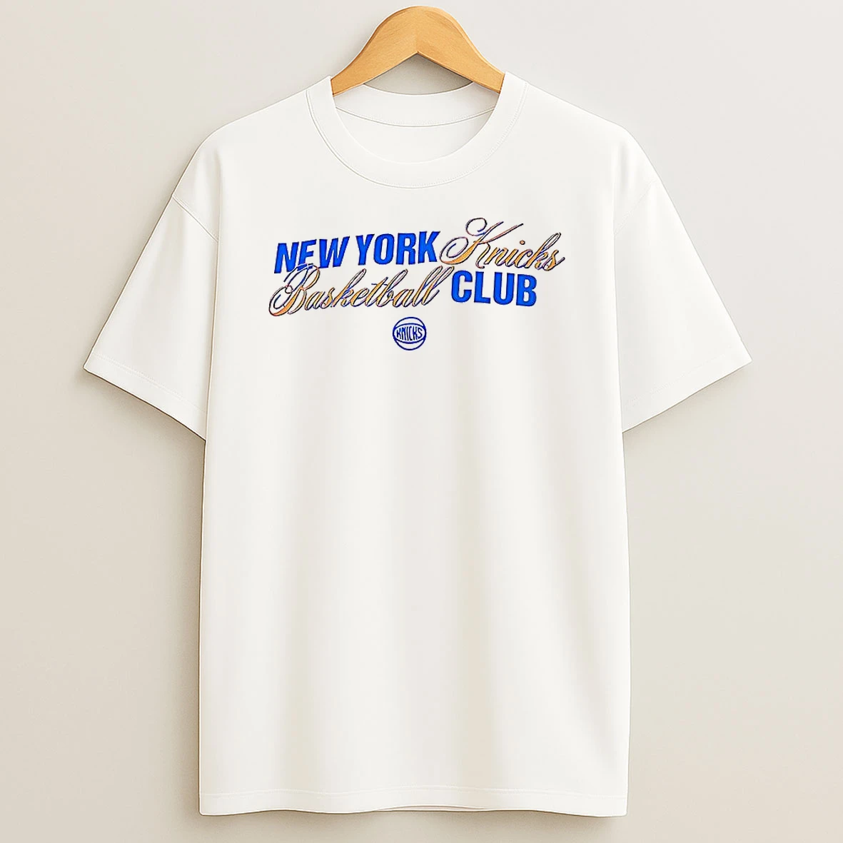 New York Knicks Nba Cup Championship Basketball Club T Shirt