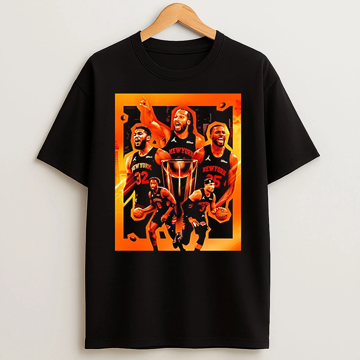New York Knicks Win Nba Cup 2025 Champions T Shirt