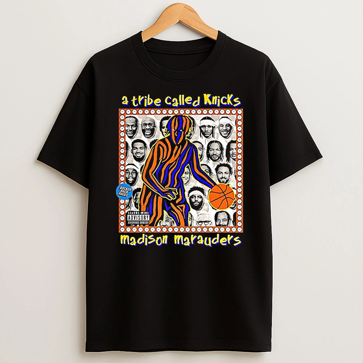 New York Knicks Basketball A Tribe Called Knicks Madison Marauders Tim Tren Google T Shirt