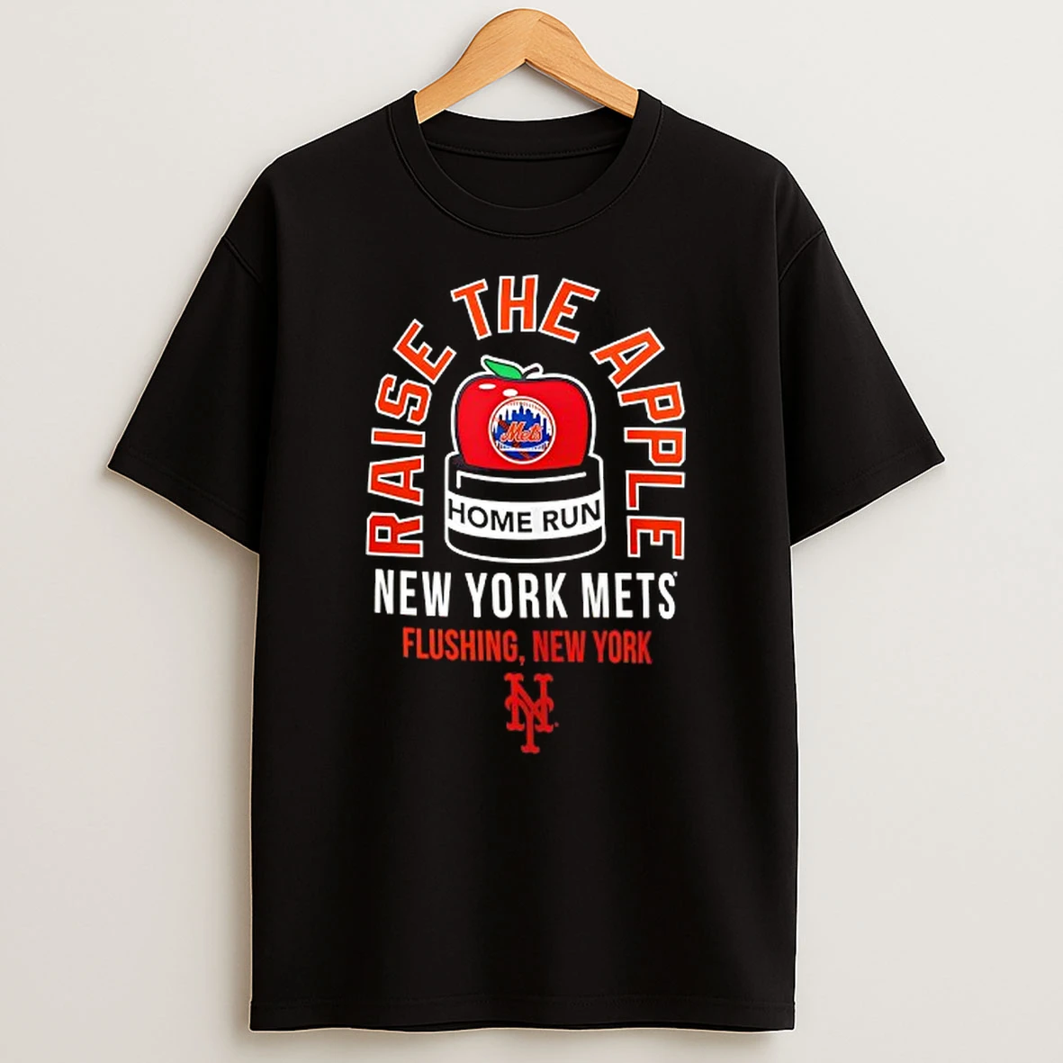 New York Mets Raise The Apple Home Run T Shirt