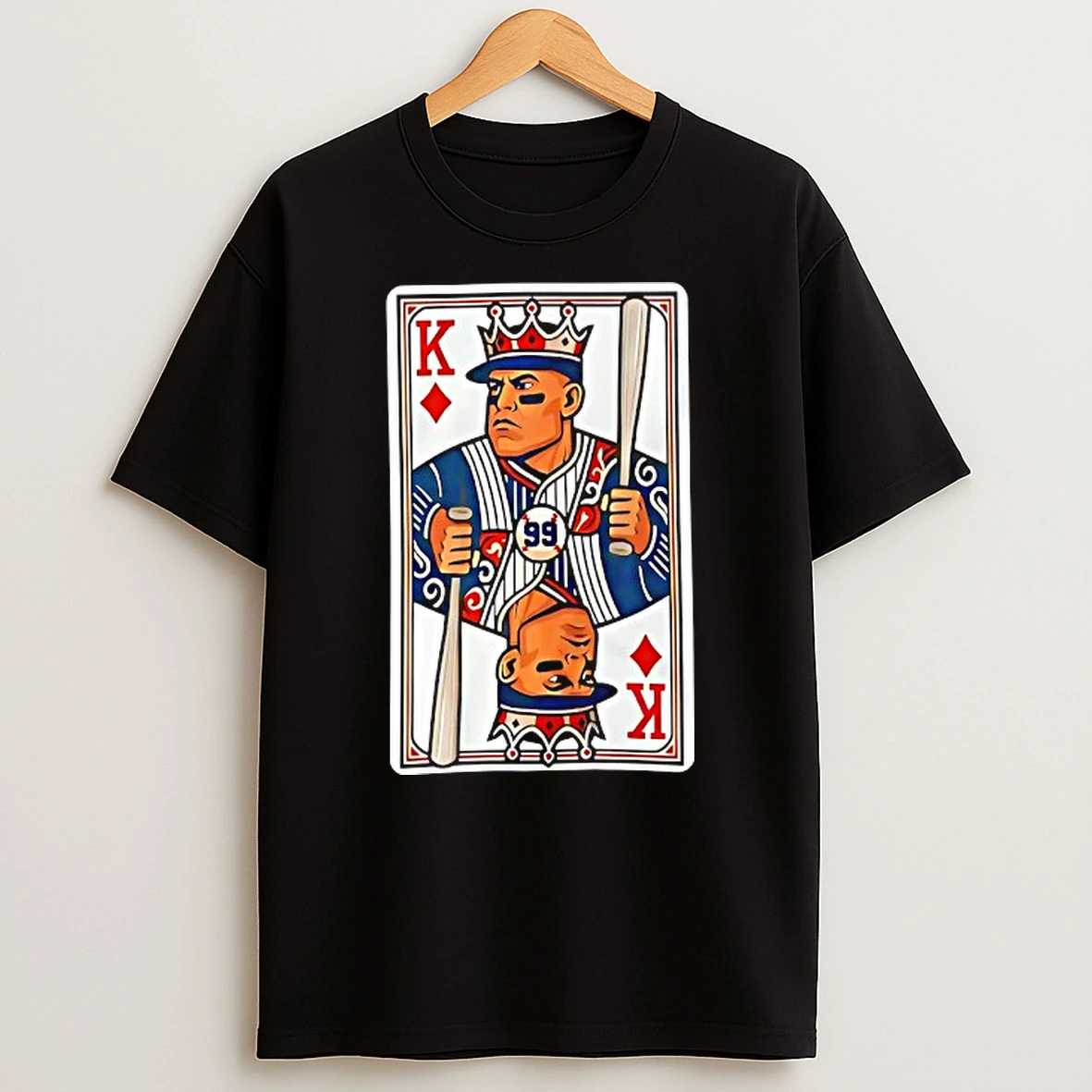 New York Yankees Aaron Judge King Card T Shirt