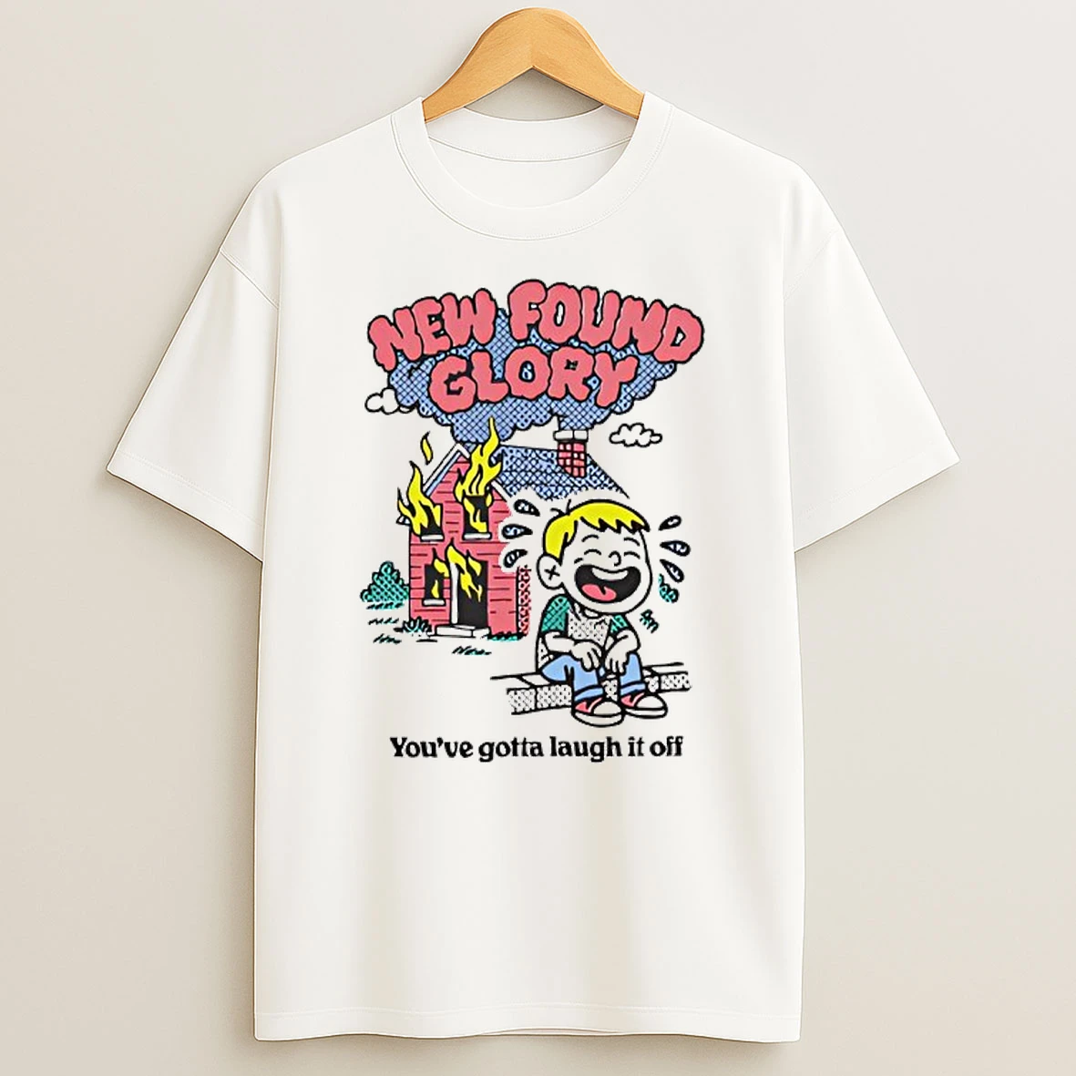 New Found Glory Laugh It Off Limited 2025 T Shirt