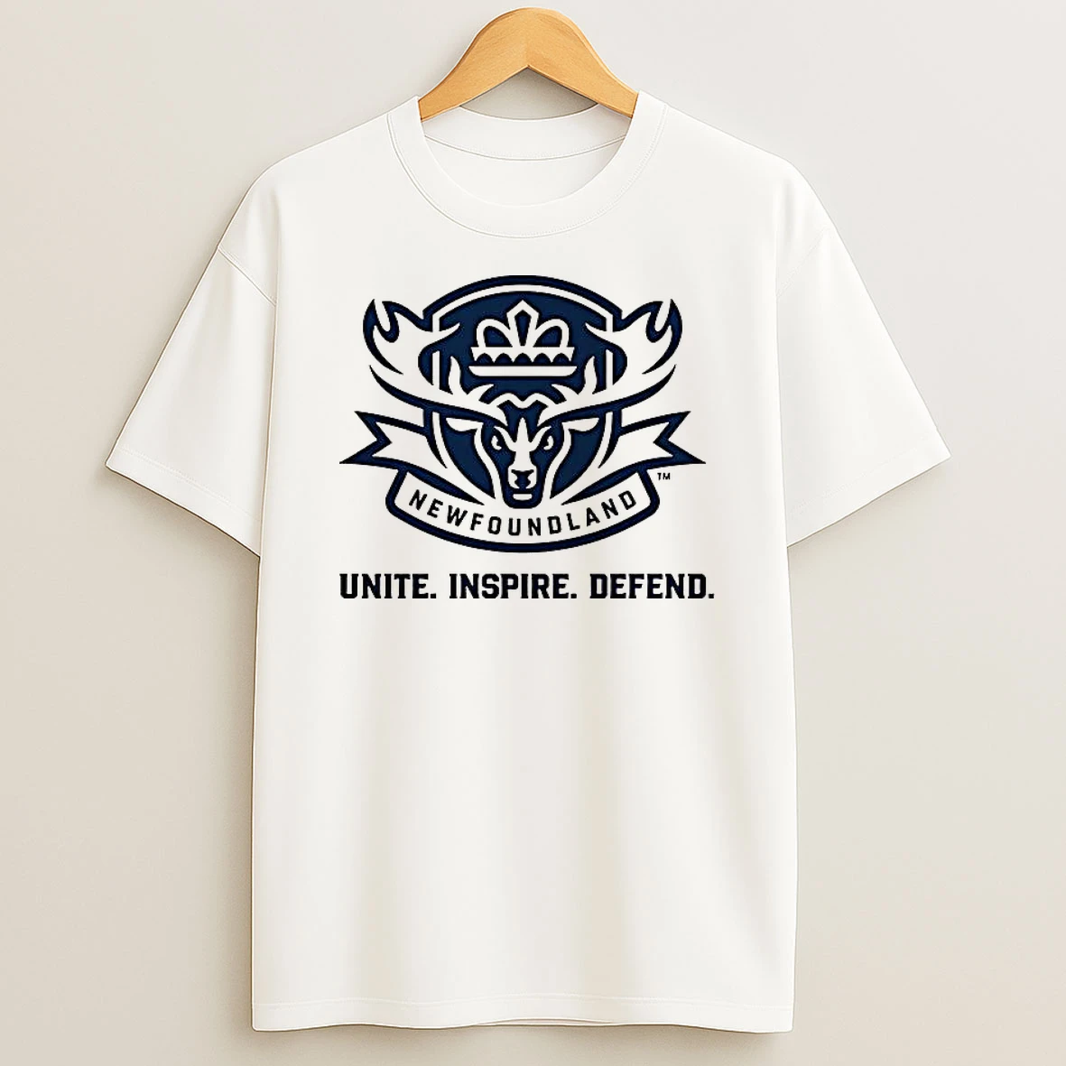 Newfoundland Unite Inspire Defend T Shirt