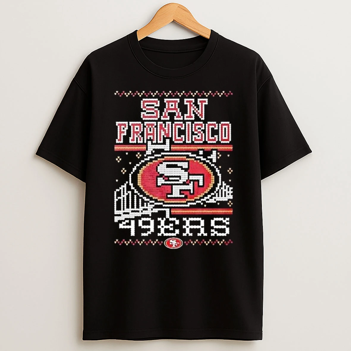 Nfl San Francisco 49ers Holiday Ugly Christmas 2025 T Shirt