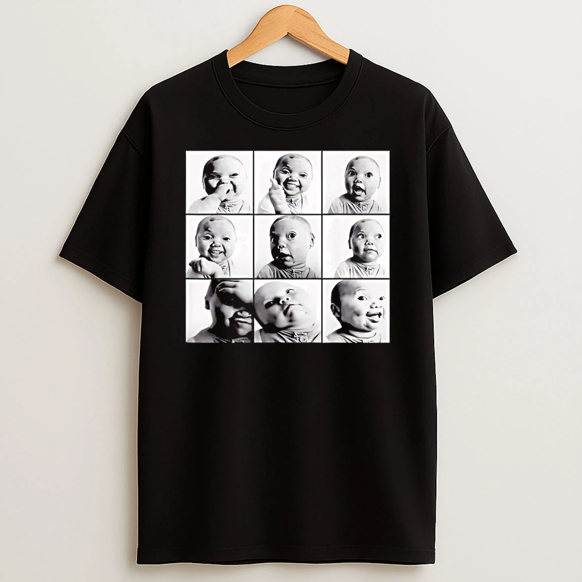 Niche Baby Gen Z Meme Ai Viral Giggling Ai Laughing T Shirt