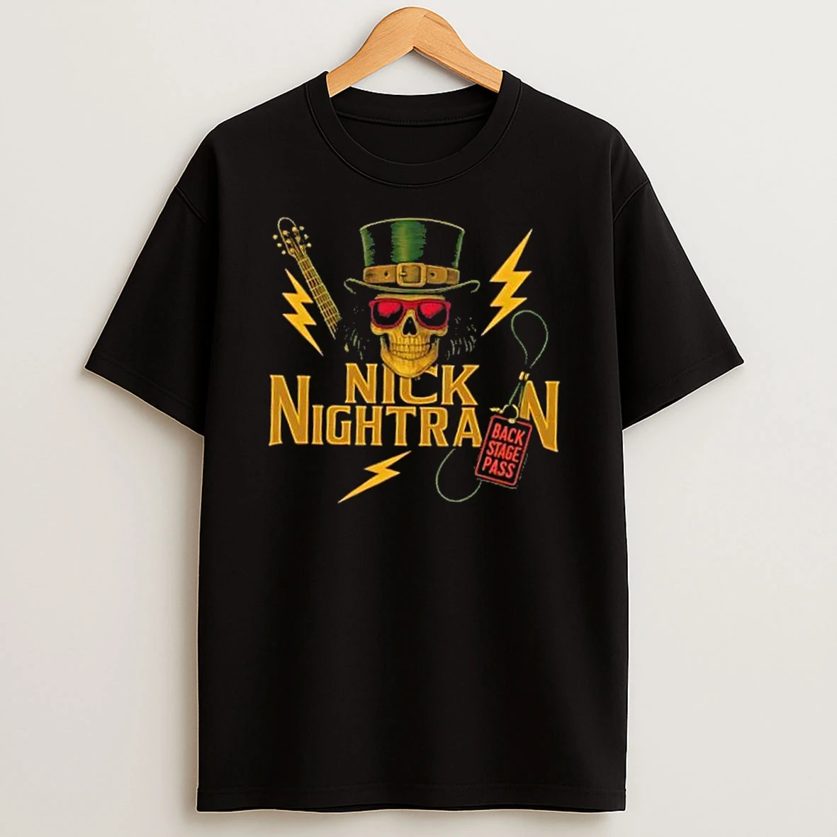 Nick Nightrain Back Stage Pass T Shirt