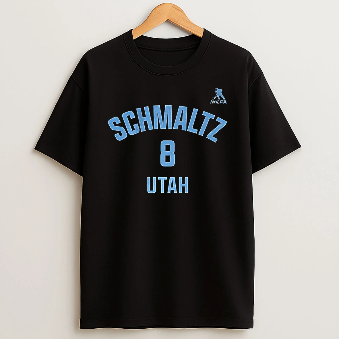 Nick Schmaltz Utah Mammoth Ice Hockey Name And Number 8 T Shirt