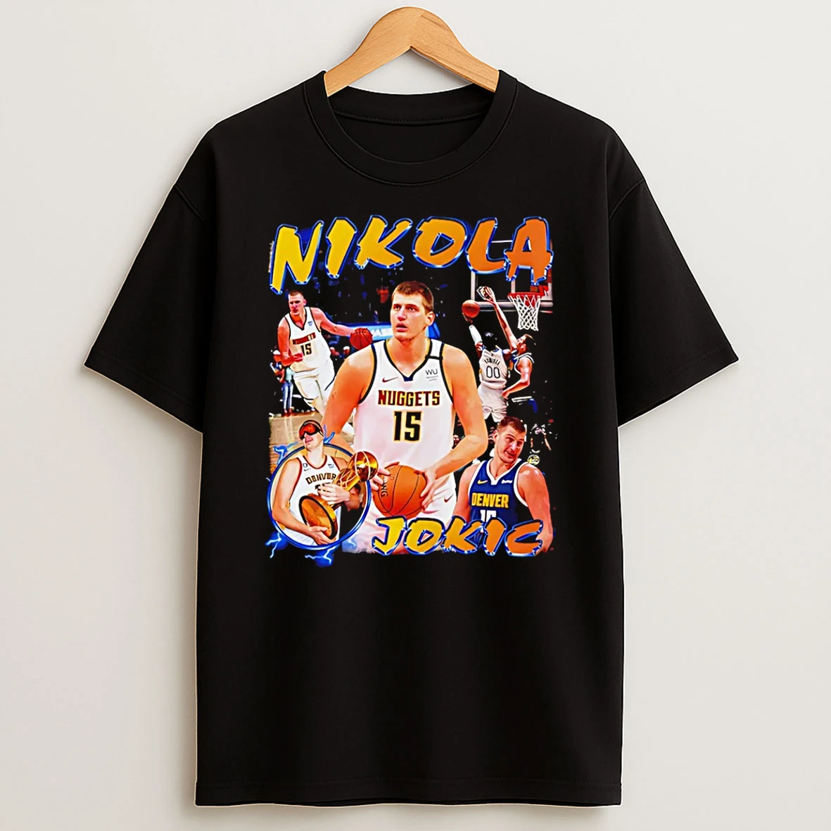 Nicola Jokic Nikola Jokic Denver Nuggets Graphic T Shirt