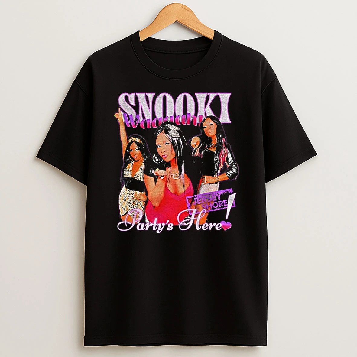 Nicole Polizzi Jersey Shore Partys Here Snooki T Shirt