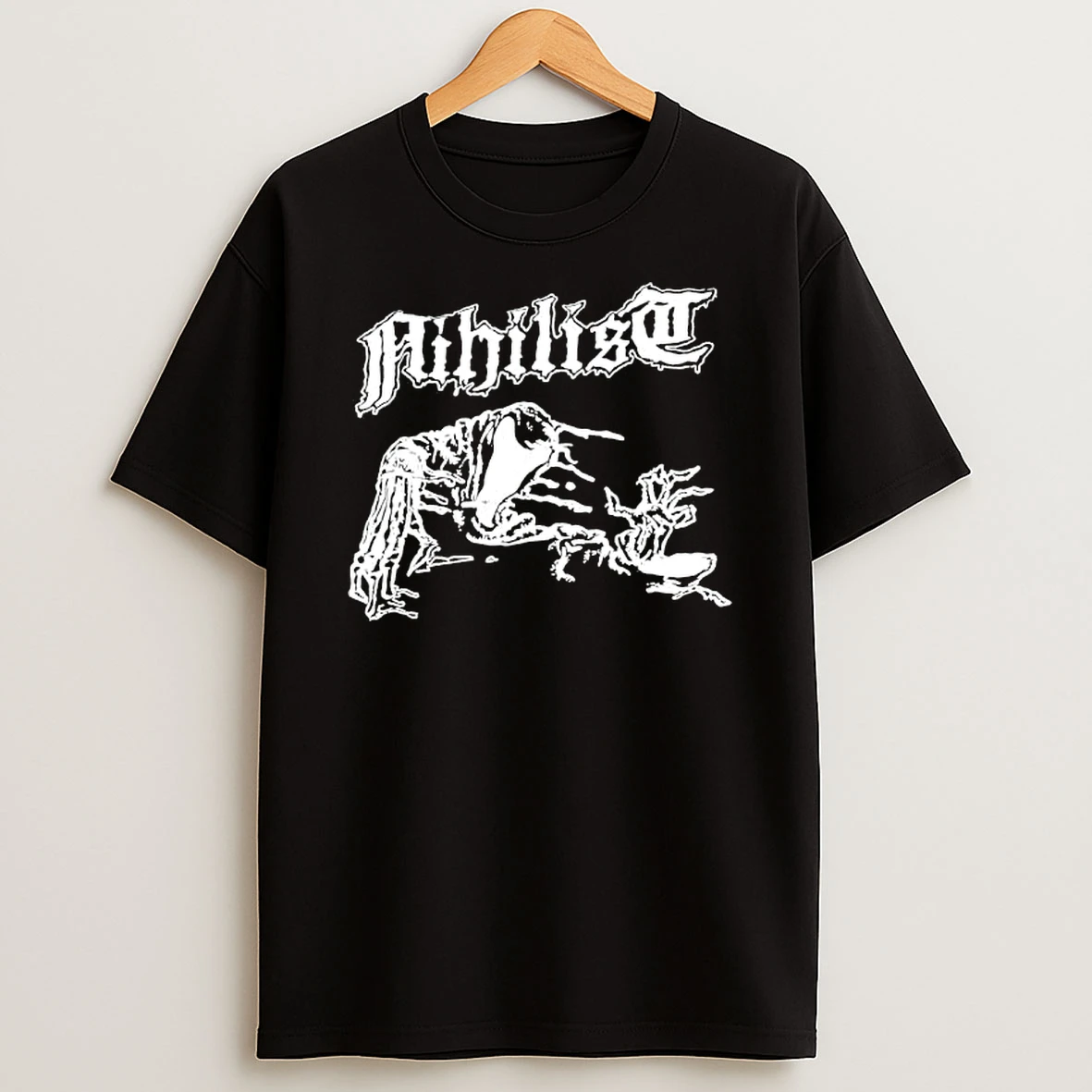 Nihilist Band Graphic T Shirt