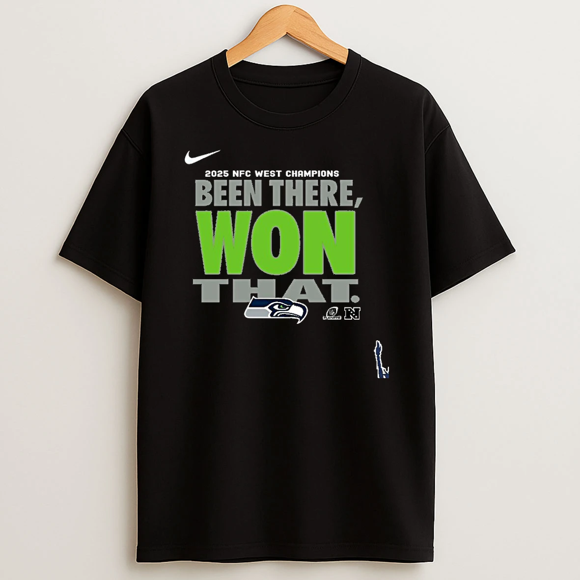 Nike Been There Won That Seattle Seahawks Division Champions T Shirt