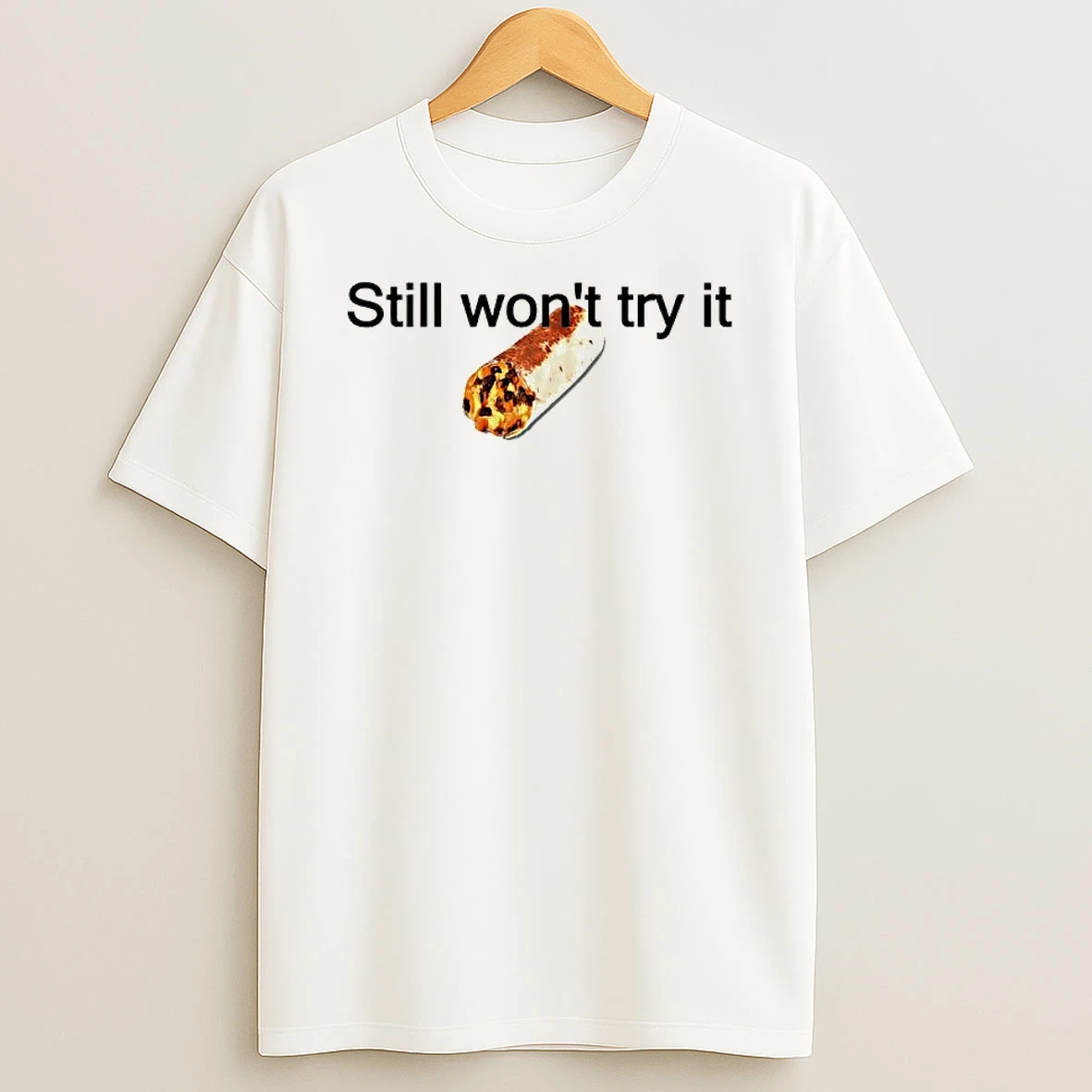 Nikola Jokic Denver Nuggets Nba Still Wont Try It Taco Meme T Shirt