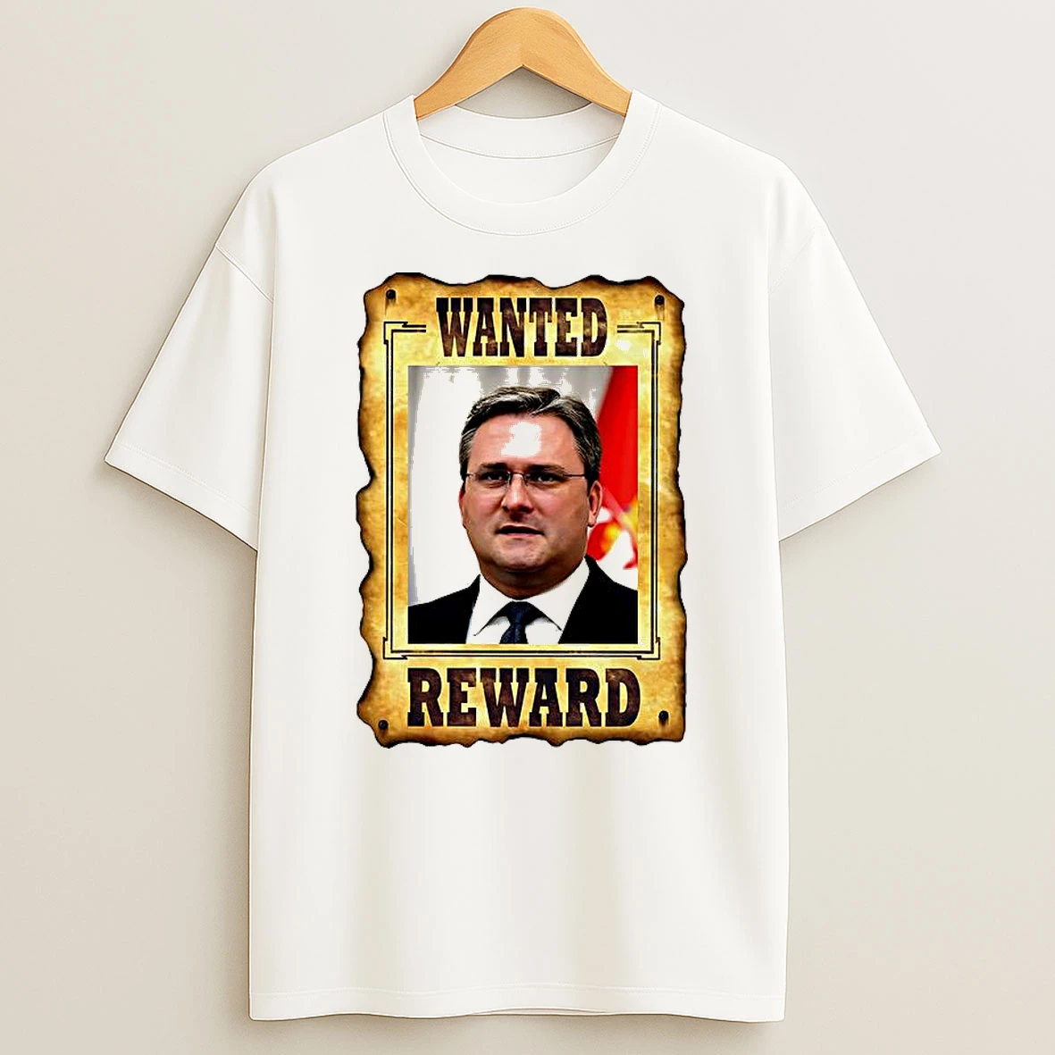 Nikola Selakovic Wanted Reward T Shirt