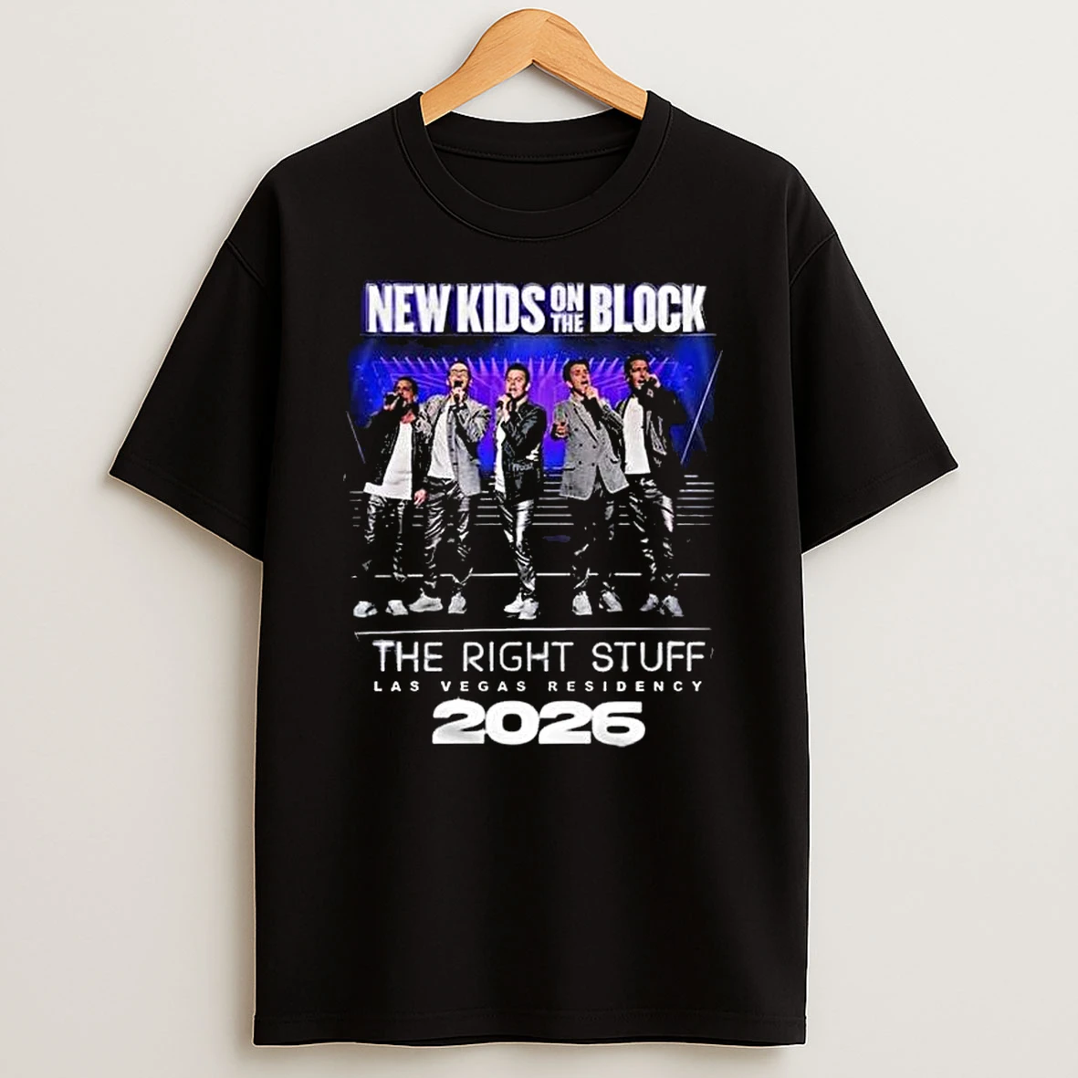 Nkotb The Right Stuff 2026 Tour T Shirt