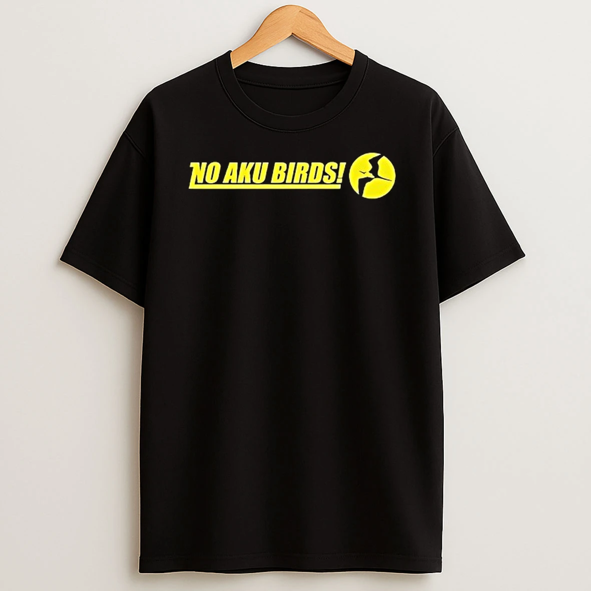 No Aku Birds Logo T Shirt