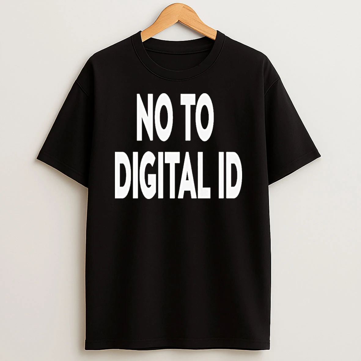 No To Digital Id T Shirt