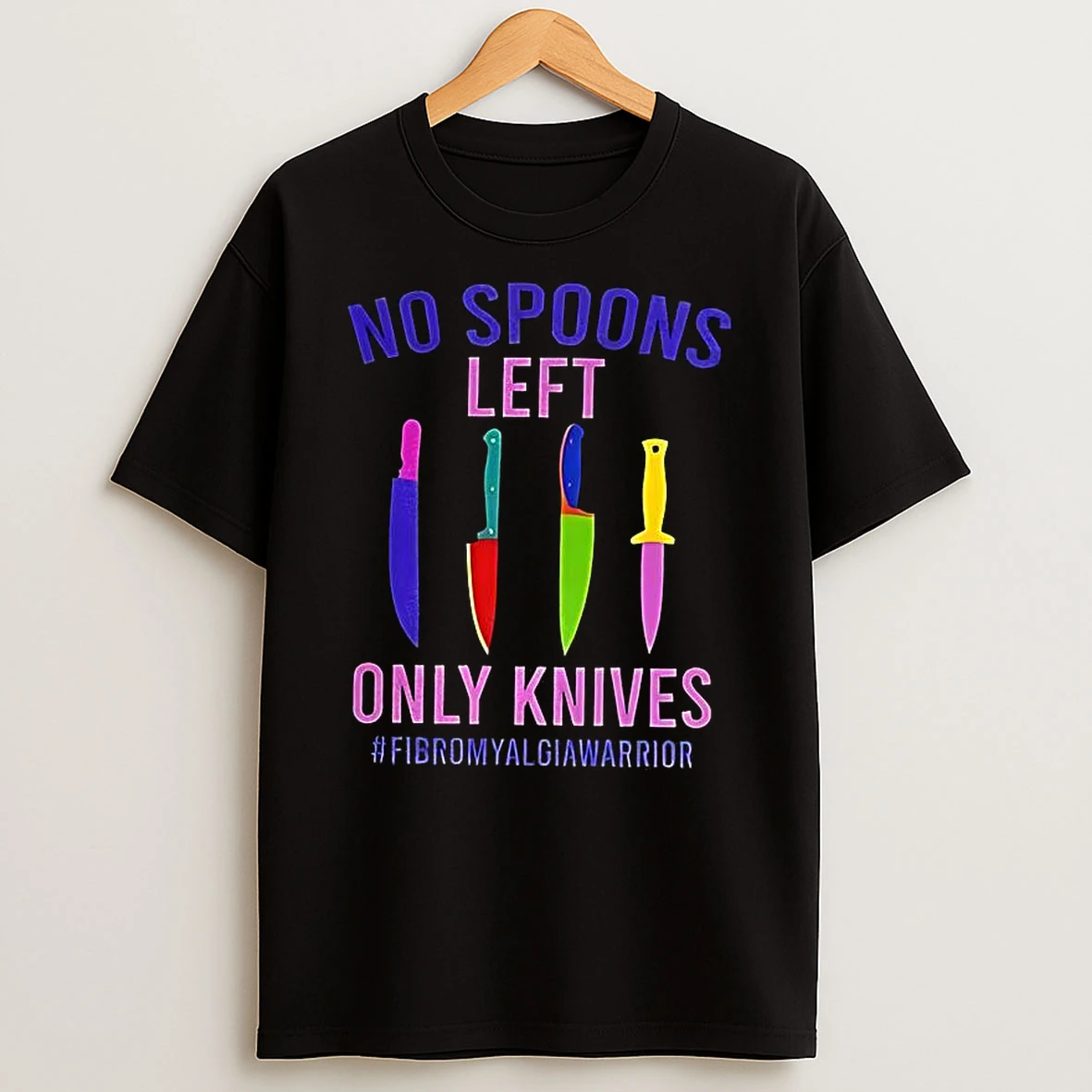 No Spoons Left Only Knives T Shirt