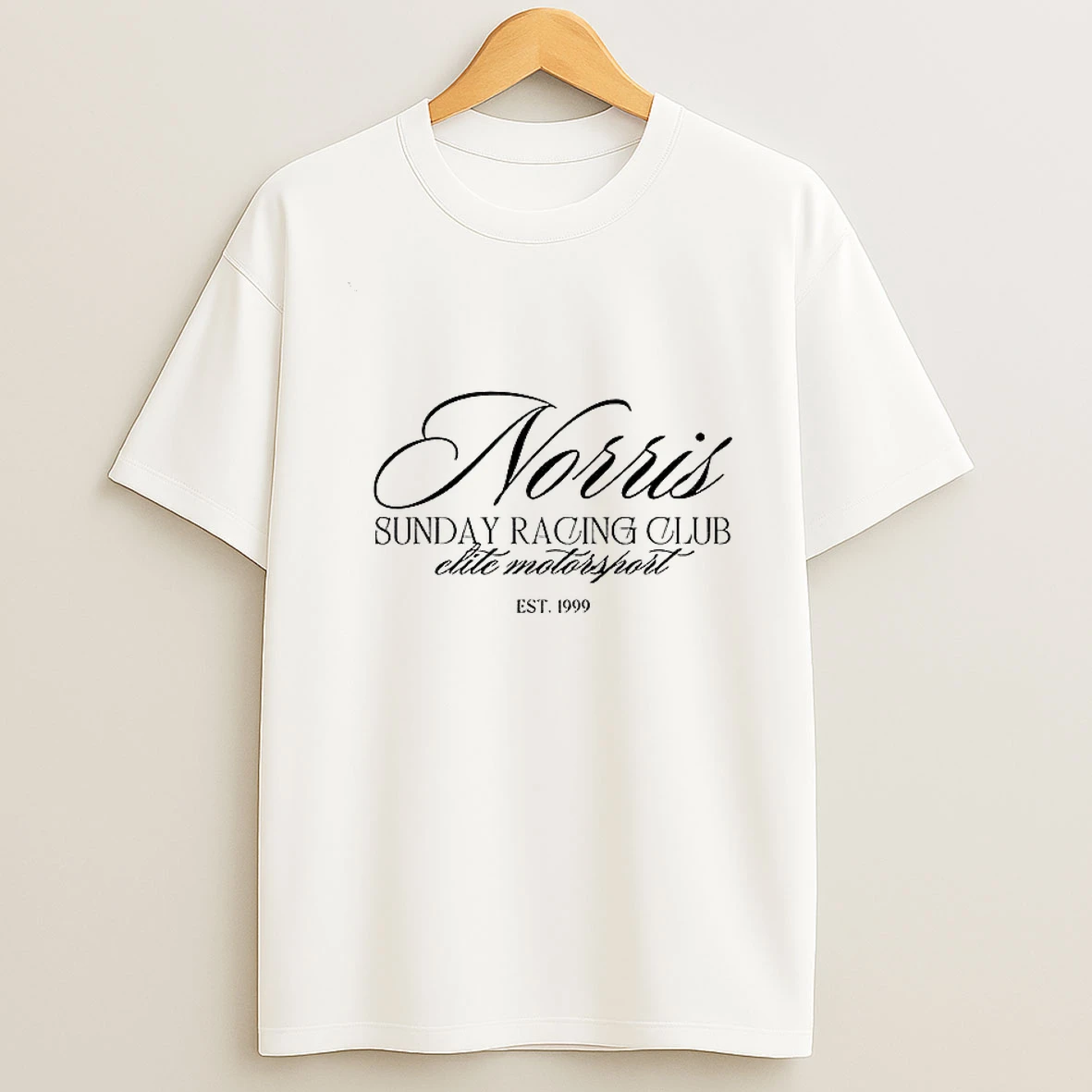 Norris Sunday Racing Club Elite Motorsport Est 1999 T Shirt