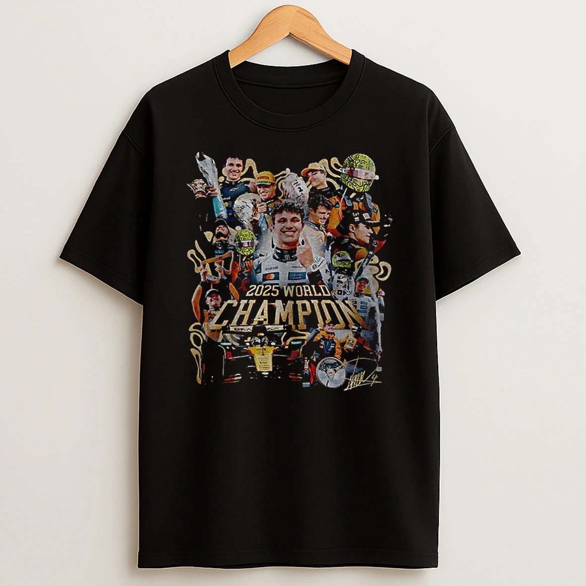 Norris World Champion 2025 Mclaren F1 Formula 1 T Shirt